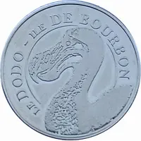 Jeton touristique - Île de la Réunion - Le dodo argenté