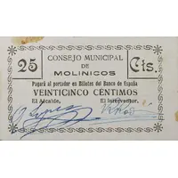 25 Céntimos Molinicos