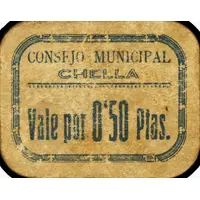 0.50 Pesetas Chella