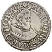 1 Dicken - Bernhard III, Ernest I, Philip I Under the name of Christopher I