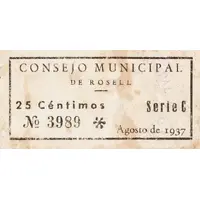 25 Céntimos Rosell