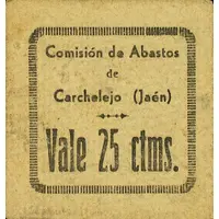 25 Céntimos Carchelejo