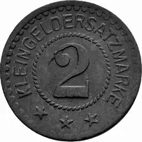 2 Pfennig - Aschaffenburg August Kirsch