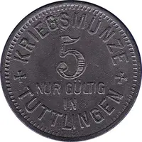5 Pfennig - Tuttlingen