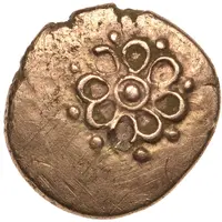 Gold 1/4 Stater - Addedomaros Addedomaros Flower