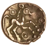 Gold 1/4 Stater - Addedomaros Addedomaros Flower