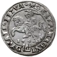 1 Groat - Sigismund II Augustus Early bust