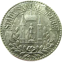 50 Pfennig - Sandau an der Elbe