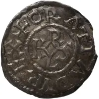 Denier - Charles II Cambrai mint