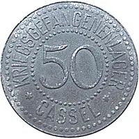 50 Pfennig - Cassel Kriegsgefangenenlager