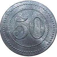 50 Pfennig - Cassel Kriegsgefangenenlager