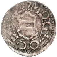 1 Schilling - Magnus Arensburg, lined shield