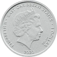 1 Dollar - Elizabeth II CeCo Gecko