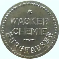 5 Pfennig - Burghausen an der Salzach Wacker Chemie