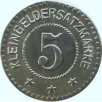 5 Pfennig - Burghausen an der Salzach Wacker Chemie