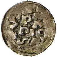 Denier - Otto II as emperor, Pavia