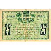 25 Centimes - Chambre de Commerce du Mans 72