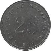 25 Pfennig - Dingolfing