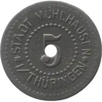 5 Pfennig - Mühlhausen in Thüringen