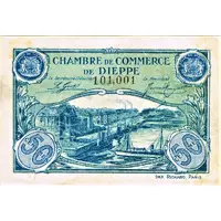 50 Centimes - Chambre de Commerce de Dieppe 76