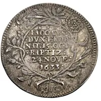 Medal - Charles I, Baptism of Prince James
