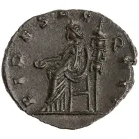 Antoninianus - Aureolus in the name of Postumus, FIDES AEQVIT