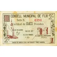 2 Pesetas Flix