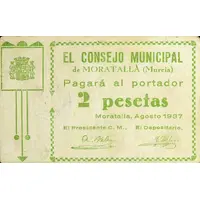 2 Pesetas Moratalla