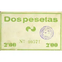 2 Pesetas Moratalla