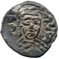 Denier - Leo VIII and emperor Otto I