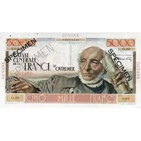5000 Francs - Gen. Schoelcher