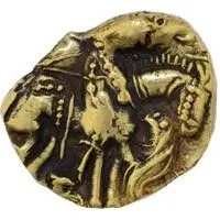 Heavy Horseman Type Dinar - Bhanugupta Prakashaditya