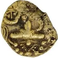 Heavy Horseman Type Dinar - Bhanugupta Prakashaditya