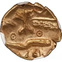 1/4 Stater with boat and rings