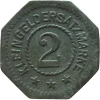 2 Pfennigs - Hämmern Zelltextil