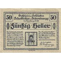 50 Heller Schattleiten u. Schweinsegg