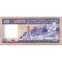 10 Emalangeni Diamond jubilee of King Sobhuza II