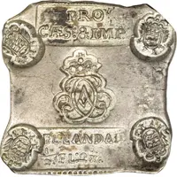 1/2 Gulden / 2 Kreuzer - Charles Alexander Siege Coinage