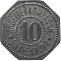 10 Pfennig - Grafenwöhr Arbeiterkompagnie