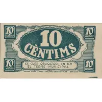 10 Céntimos Baronia de Rialb