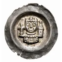 Denier Bracteate - Conradin of Hohenstaufen