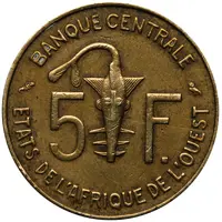 5 Francs CFA