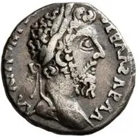 1 Denarius - Imitating Commodus, 177-192