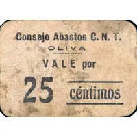 25 Céntimos Oliva