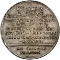 1 Thaler - Louis Territorial division