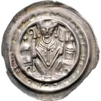 Denier Bracteate - Adelhog of Dorstadt