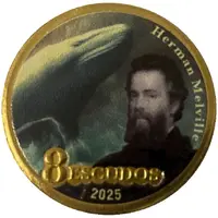 8 Escudos Herman Melville - Moby Dick