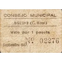 1 Peseta Agudo