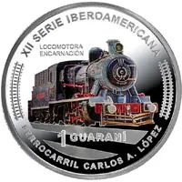 1 Guaraní Steam Locomotive Encarnación