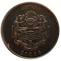 1000 Dollars 40th Anniversary Central Bank